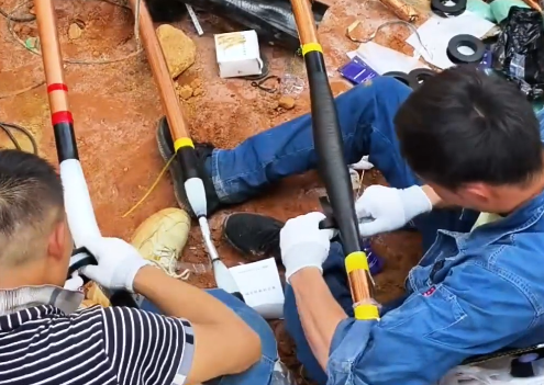 im首页电气品质服务上门施工现场